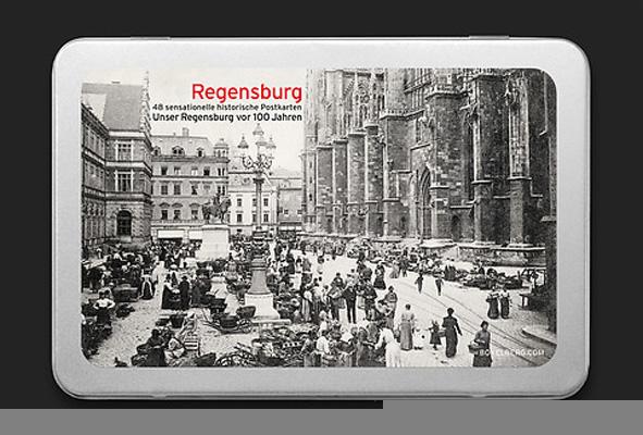 Regensburg 48 sensationelle historische Postkarten