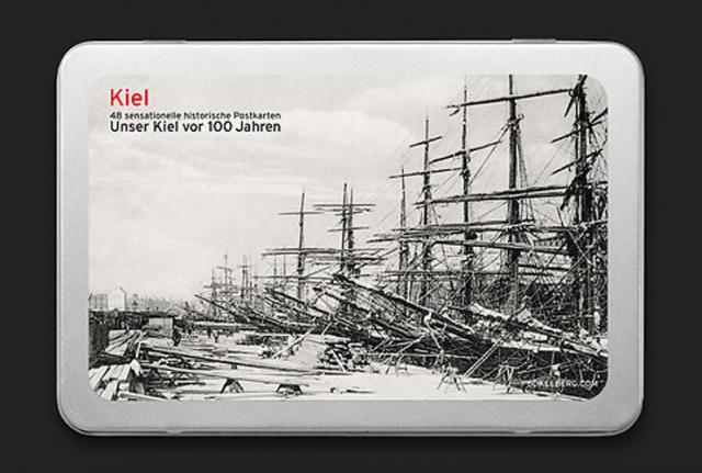 Kiel 48 sensationelle historische Postkarten