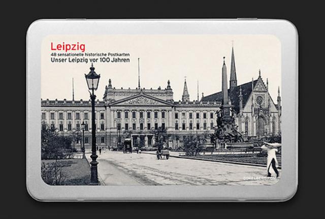 Leipzig 48 sensationelle historische Postkarten