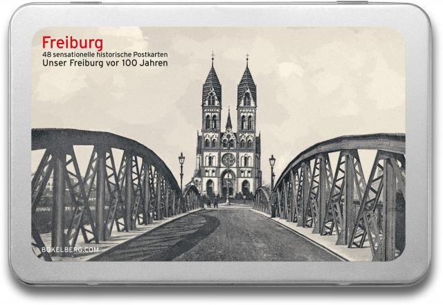 Freiburg 48 sensationelle historische Postkarten