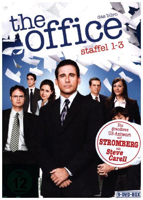 The Office (US) - Das Büro. Staffel.1-3, 9 DVDs