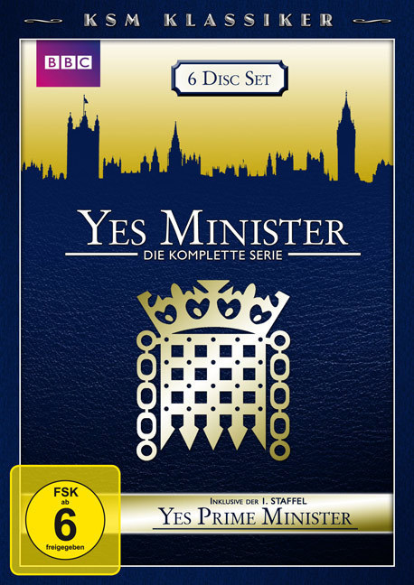 Yes Minister / Yes, Prime Minister, 6 DVDs