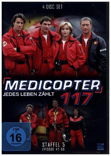 Medicopter 117 - Jedes Leben zählt. Staffel.5, 4 DVDs