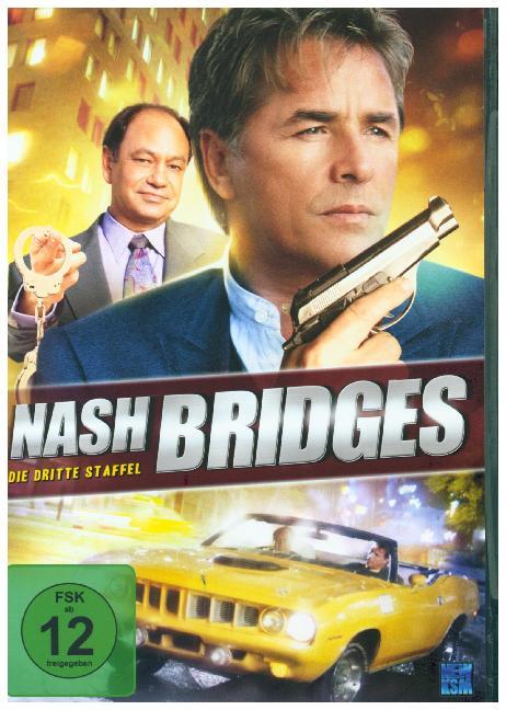 Nash Bridges. Staffel.3, 6 DVD
