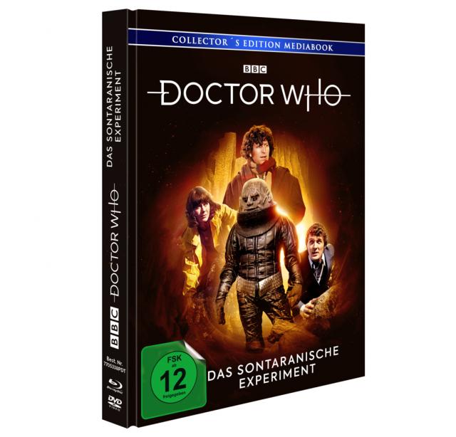 Doctor Who - Vierter Doktor - Das sontaranische Experiment, 1 Blu-ray + 1 DVD