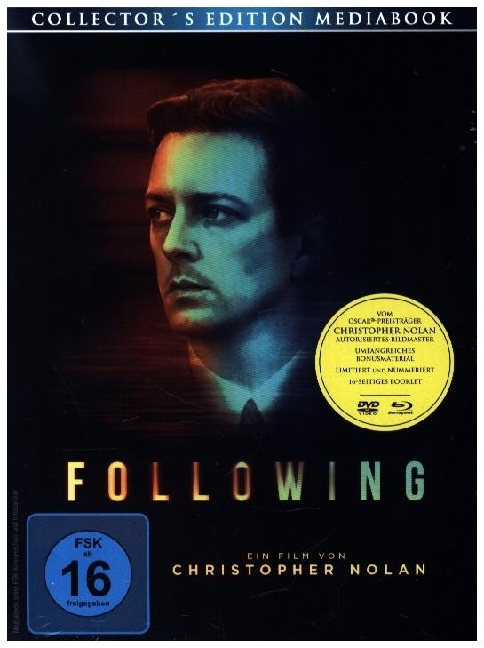 Following, 1 Blu-ray + 1 DVD (Limitiertes und nummeriertes Mediabook)