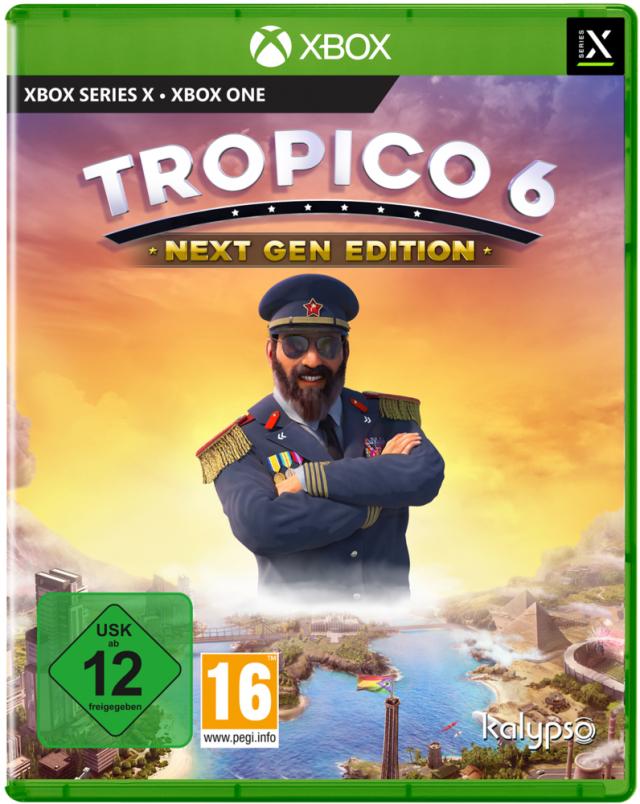 Tropico 6, 1 Xbox Series X-Blu-ray Disc
