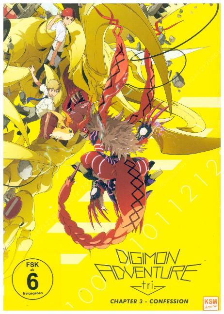 Digimon Adventure tri. - Chapter 3 - Confession, 1 DVD