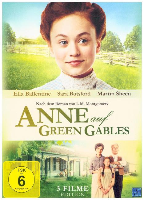 Anne auf Green Gables - Gesamtedition Teil 1-3, 3 DVD