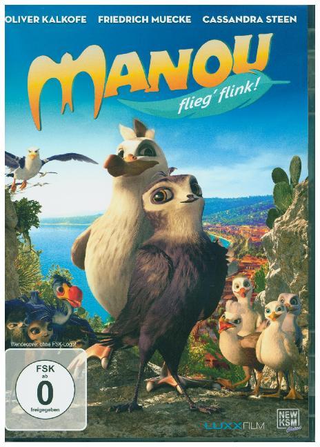 Manou - Flieg' flink!, 1 DVD