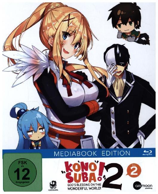 KonoSuba II. Vol.2, 1 Blu-ray (Mediabook), 1 Blu Ray Disc