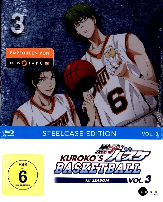 Kuroko's Basketball. Season.1.3, 1 Blu-ray