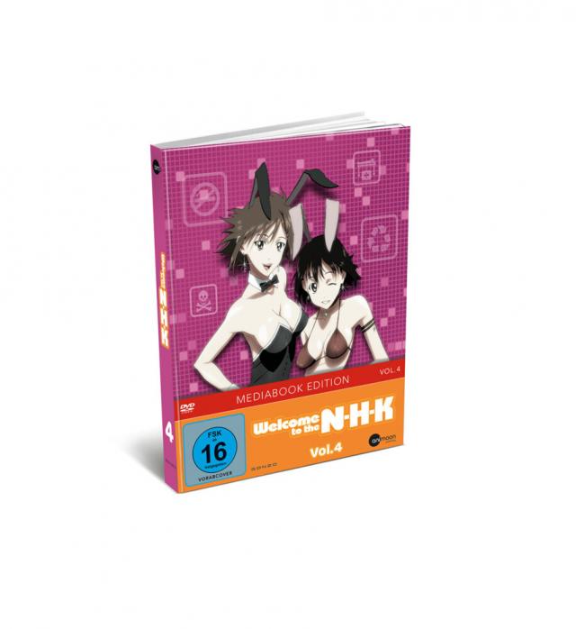 Welcome to the NHK. Vol.4, 1 DVD (Limited Mediabook), 1 DVD-Video
