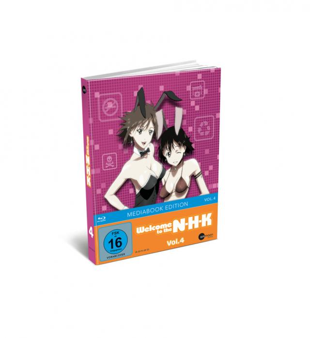 Welcome to the NHK. Vol.4, 1 Blu-ray (Limited Mediabook), 1 Blu Ray Disc