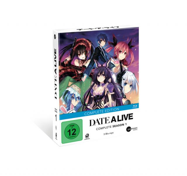 Date A Live. Staffel.1, 3 Blu-ray (Complete Edition)