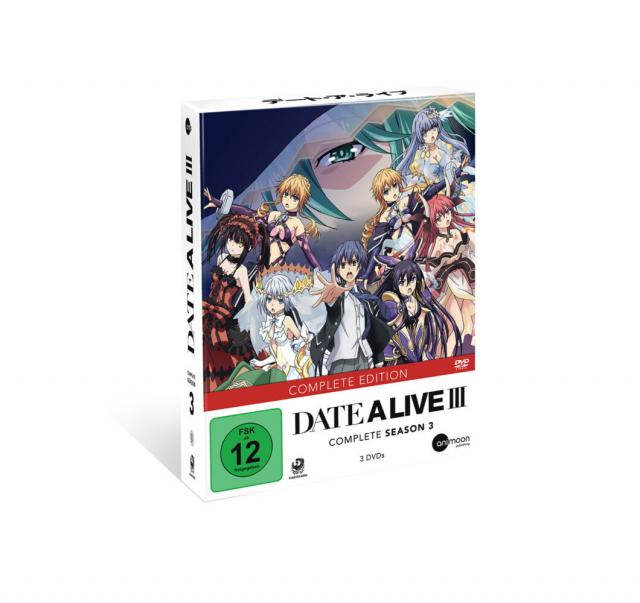 Date A Live. Staffel.3, 3 DVD (Complete Edition)