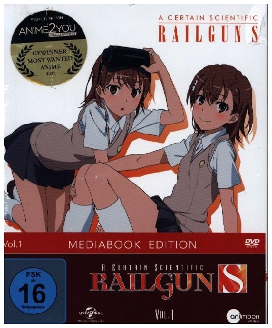 A Certain Scientific Railgun S. Vol.1, 1 DVD