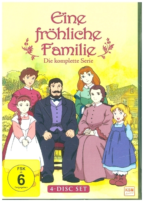 Eine fröhliche Familie - Die komplette Serie, 4 DVD