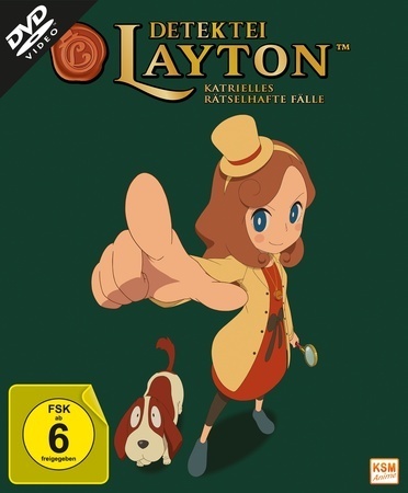 Detektei Layton - Katrielles rätselhafte Fälle. Vol.1, 2 DVD