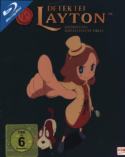 Detektei Layton - Katrielles rätselhafte Fälle. Vol.1, 2 Blu-ray