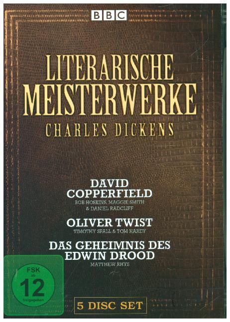 Literarische Meisterwerke - Charles Dickens, 5 DVD
