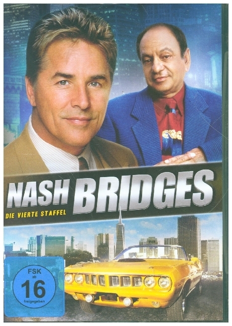 Nash Bridges. Season.4, 6 DVD