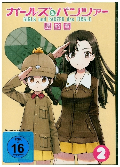 Girls und Panzer - Das Finale. Tl.2, 1 DVD