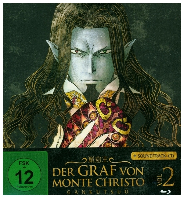 Der Graf von Monte Christo - Gankutsuô. Vol.2, 2 Blu-ray + Soundtrack-Audio-CD