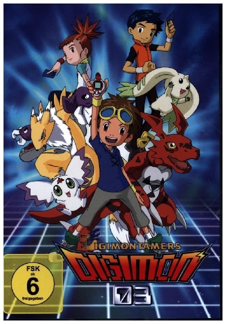 Digimon Tamers - Die komplette Serie, 9 DVDs