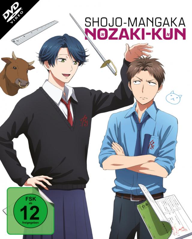 Shojo-Mangaka Nozaki-Kun. Vol.2, 1 DVD