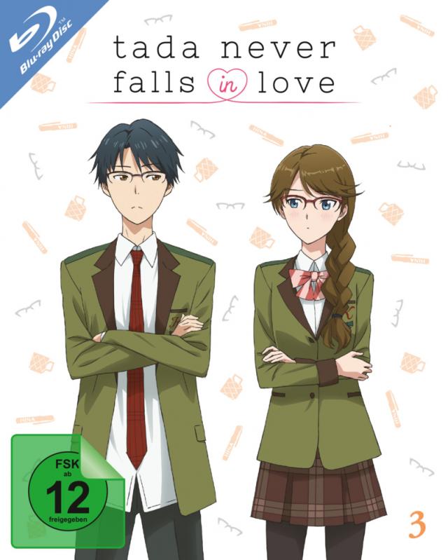 Tada Never Falls in Love. Vol.3, 1 Blu-ray