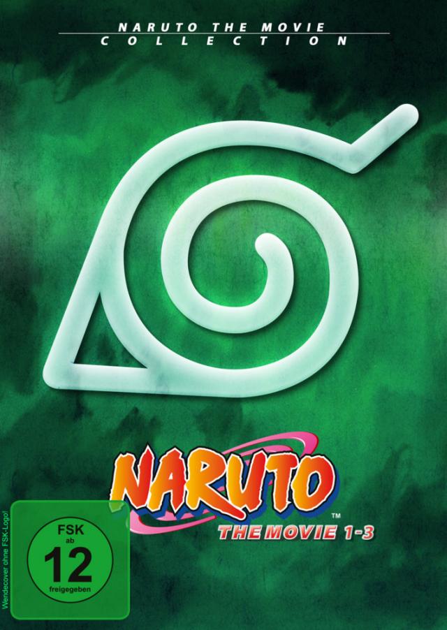 Naruto - The Movie Collection, 3 DVD