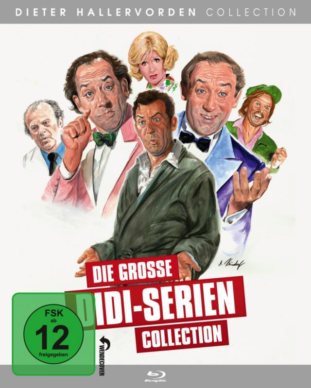 Die große Didi-Serien Collection, 4 Blu-ray (SD on Blu-ray)