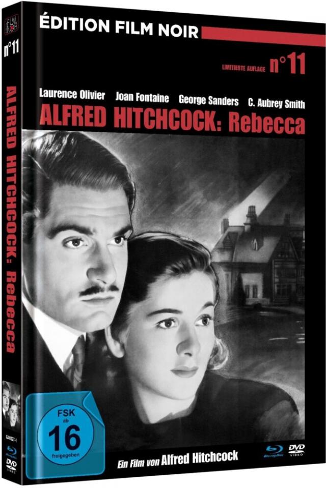 Rebecca, 1 Blu-ray + 1 DVD (Limited Mediabook)