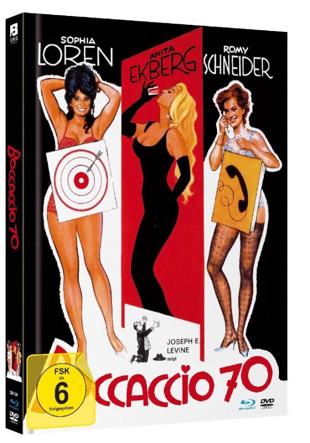 Boccaccio 70, 1 Blu-ray + 1 DVD (Limited Mediabook)