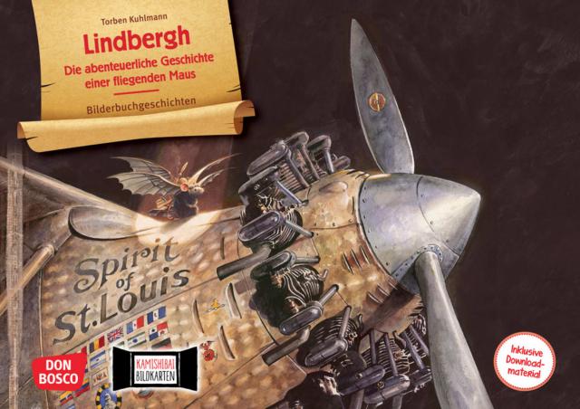 Lindbergh. Die abenteuerliche Geschichte einer fliegenden Maus. Kamishibai Bildkartenset