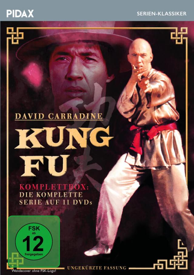 Kung Fu - Komplettbox - Ungekürzte Fassung, 11 DVD (Ungekürzte Fassung)