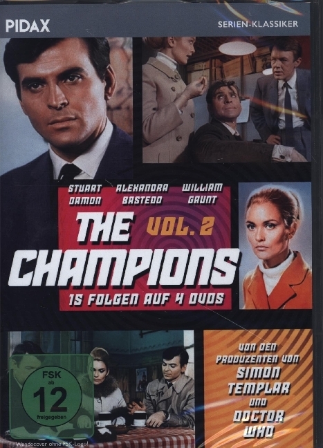 The Champions. Vol.2, 4 DVD