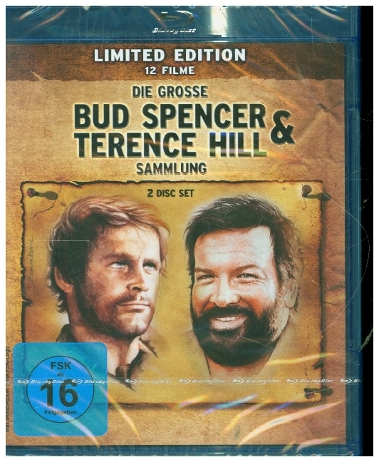 Die große Bud Spencer & Terence Hill BD Sammlung, 2 Blu-ray (Limited Edition)
