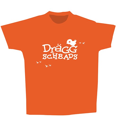 Kinder T-Shirt Dräggschbads - Größe 106 - 116