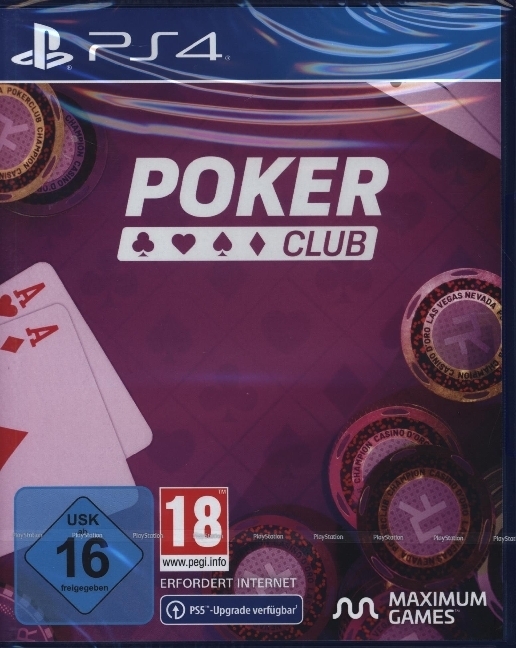 Poker Club, 1 PS4-Blu-ray Disc