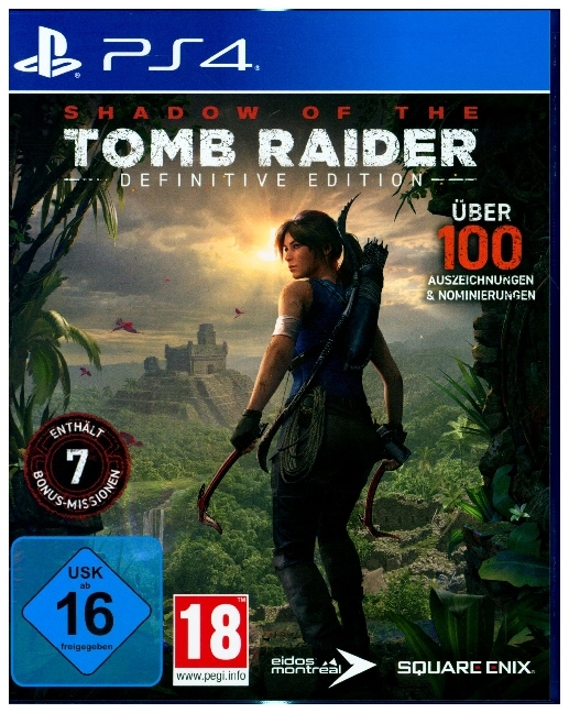 Shadow of the Tomb Raider, 1 PS4-Blu-Ray Disc (Definitive Edition)