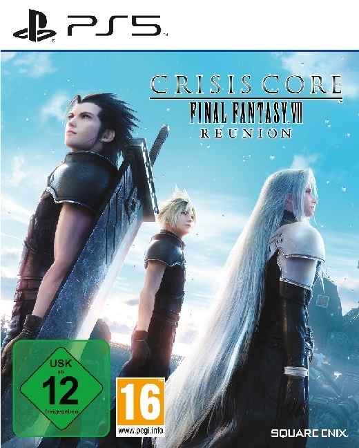 Crisis Core Final Fantasy VII Reunion, 1 PS5-Blu-Ray-Disc