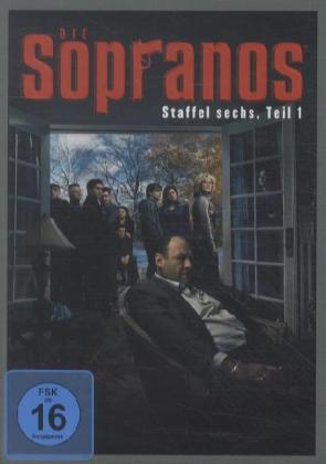 Die Sopranos. Staffel.6.1, 4 DVDs
