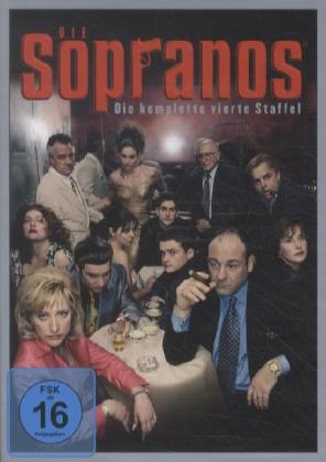 Die Sopranos. Staffel.4, 4 DVDs