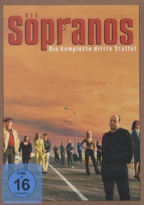 Die Sopranos. Staffel.3, 4 DVDs