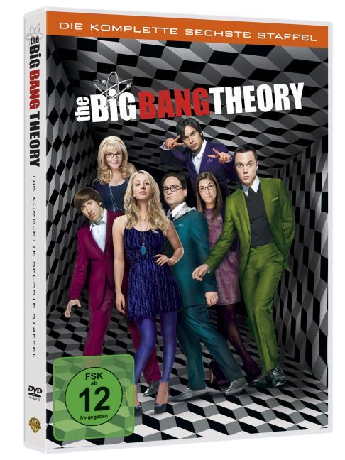 The Big Bang Theory. Staffel.6, 3 DVDs. Staffel.6, 3 DVD-Video