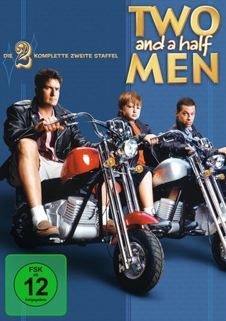 Two and a half men. Staffel.2, 4 DVDs