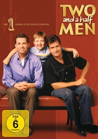 Two and a half men. Staffel.1, 4 DVDs