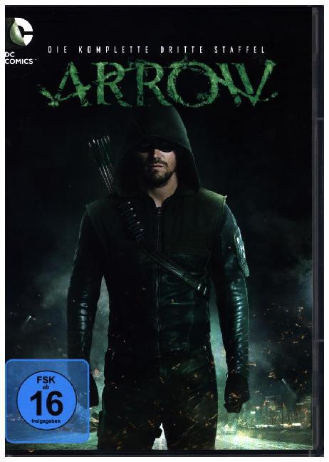 Arrow. Staffel.3, 5 DVDs